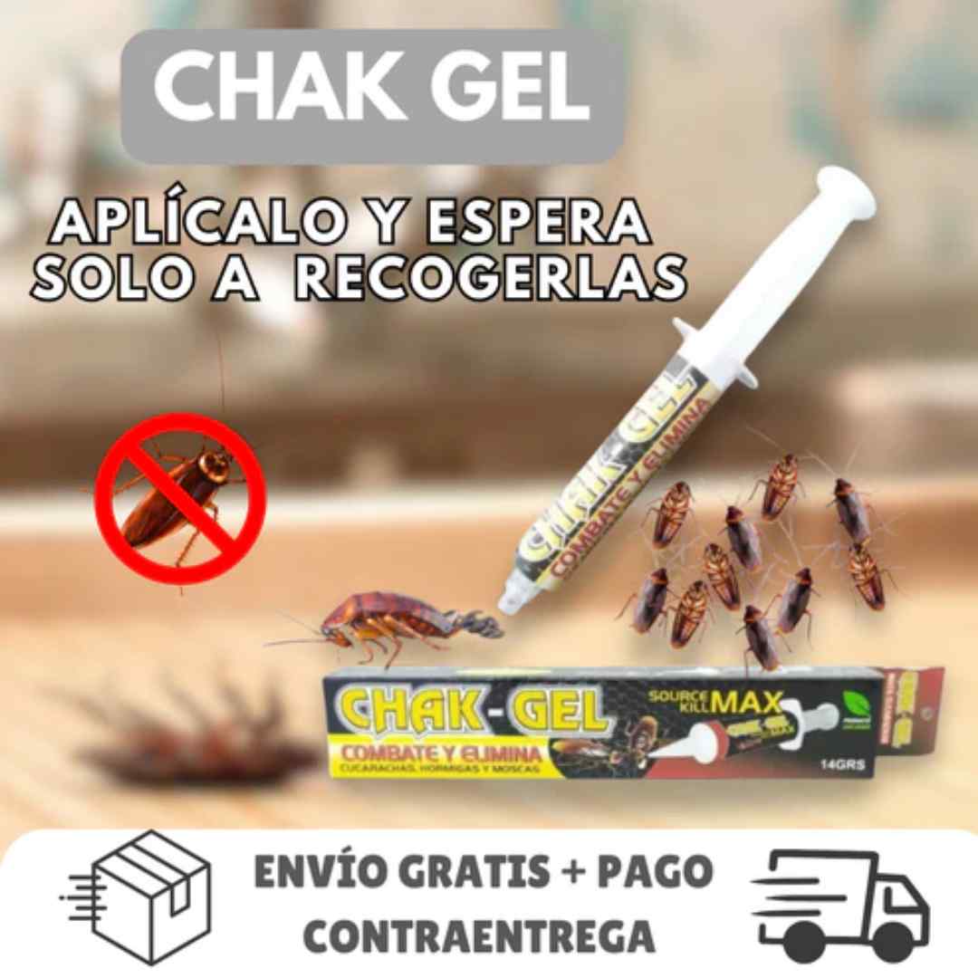 CHAK GEL™ - Gel Inteligente Anticucarachas