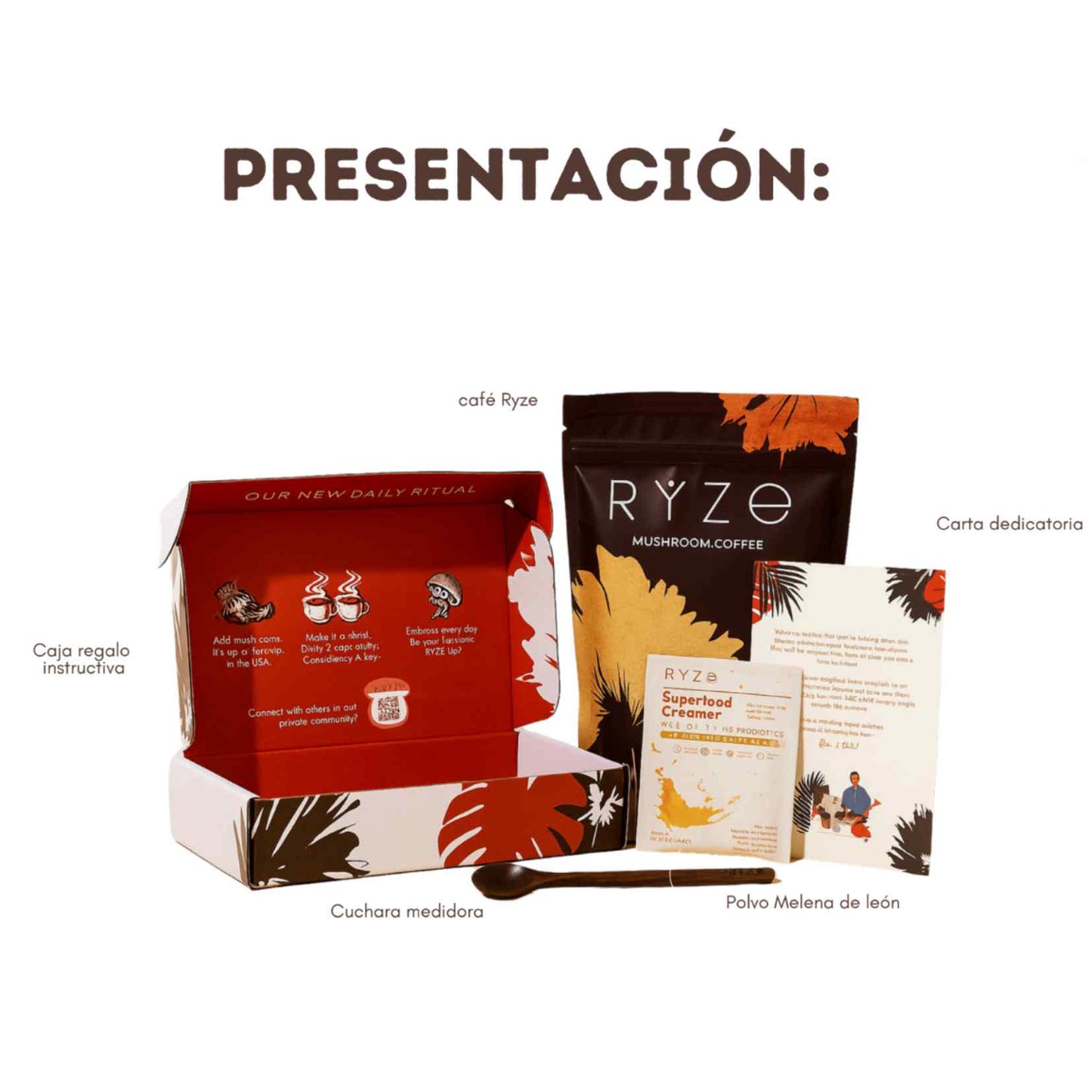 NeuroBrew Adapt™ El café inteligente con hongos adaptógenos que impulsa tu enfoque, energía y equilibrio sin el bajón del café tradicional.