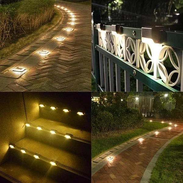 Luces solares impermeables para exteriores. ¡Solo por hoy - Recibes 8 - Pagas 4!