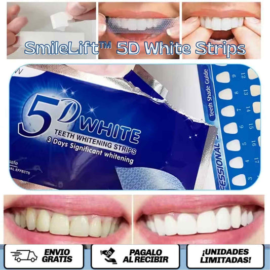 SmileLift™ 5D White Strips – Pack Sonrisa Perfecta 30 Días