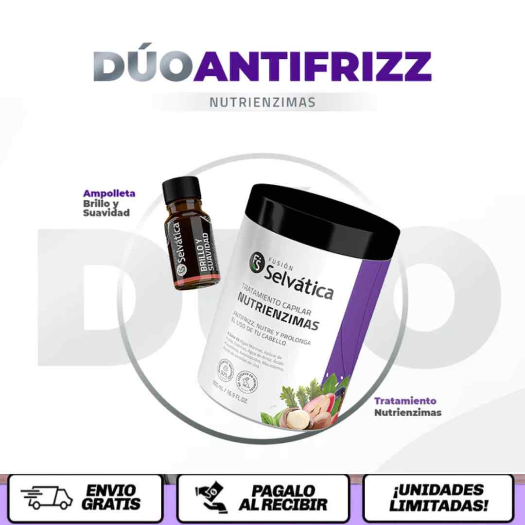 FrizzOut™ Ritual Capilar 2 Pasos