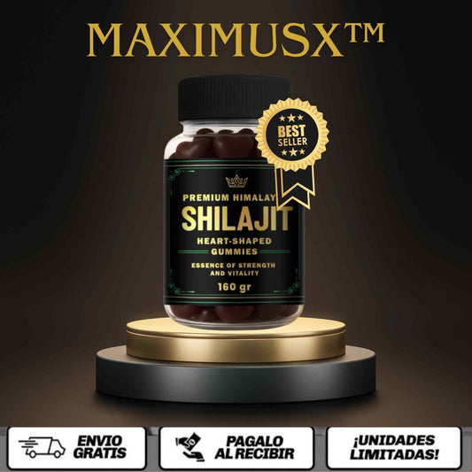 MaximusX™ Gomas - La fórmula definitiva para reactivar tu deseo, tu energía y tu confianza.
