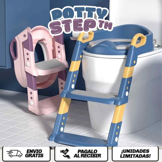 PottyStep™ – La escalerita que convierte el baño en una conquista