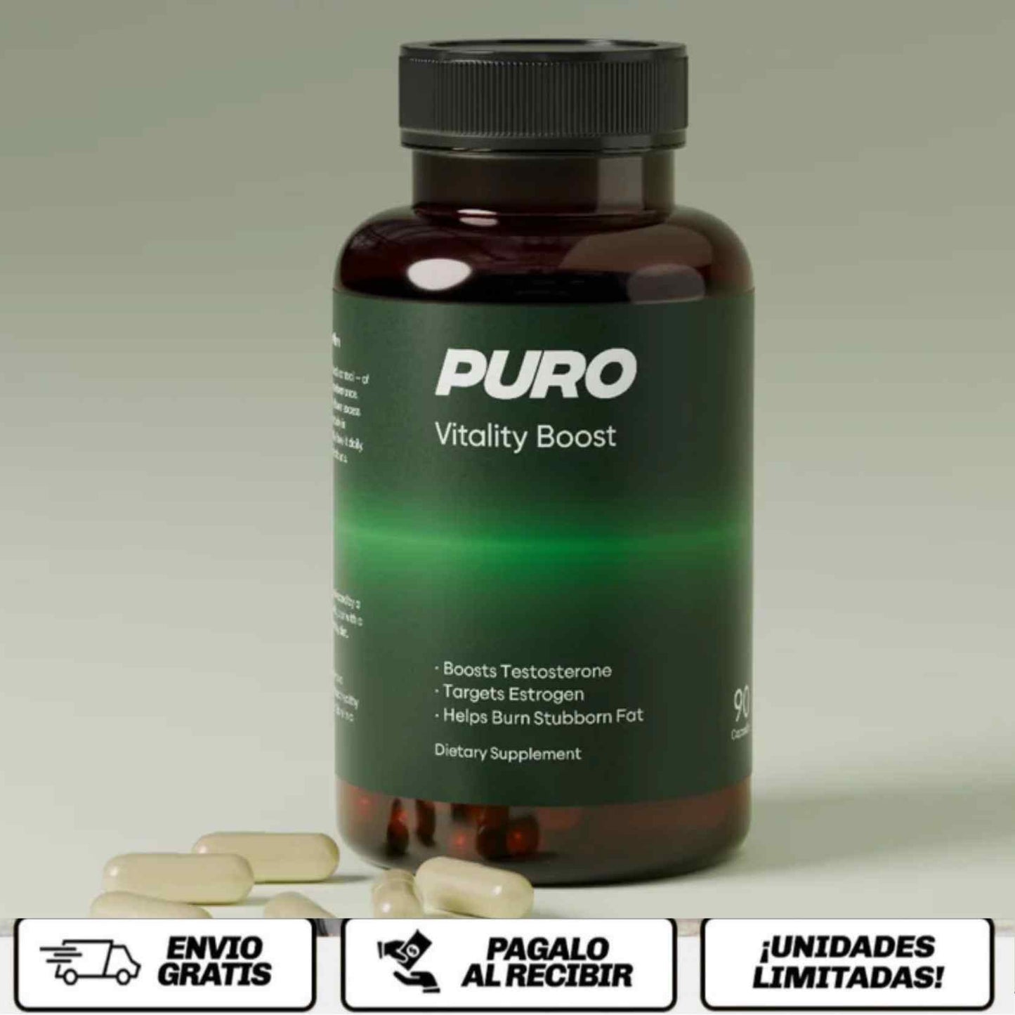 EstroDrain™ La fórmula natural que equilibra tus hormonas, elimina el exceso de estrógeno y reactiva tu testosterona para recuperar tu energía, fuerza y confianza.