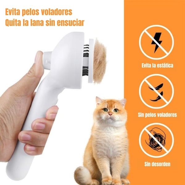 ¡3 en 1 Cepillo Spray para Mascotas!