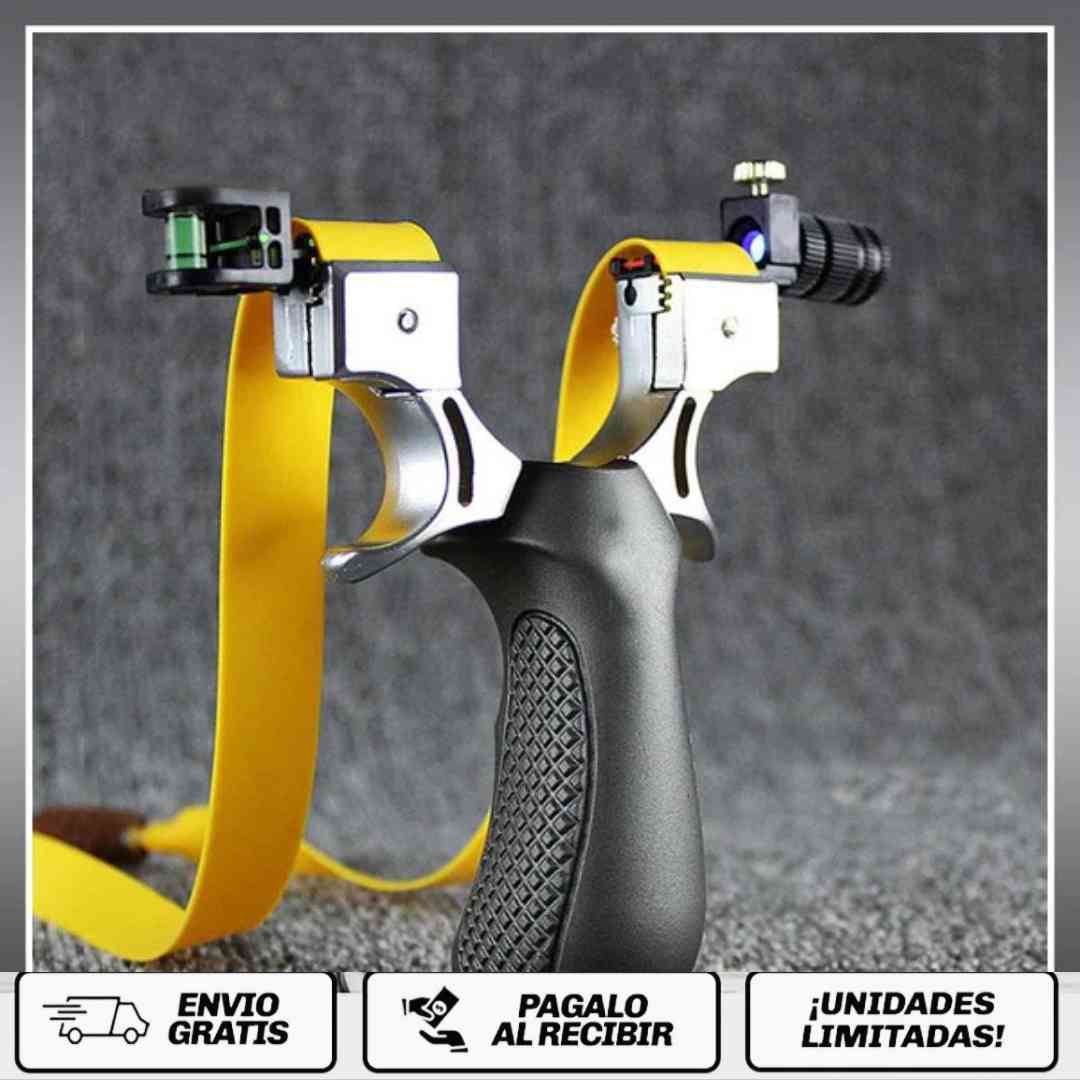 TargetPro™ | Tirachinas de Precisión con Puntero Láser
