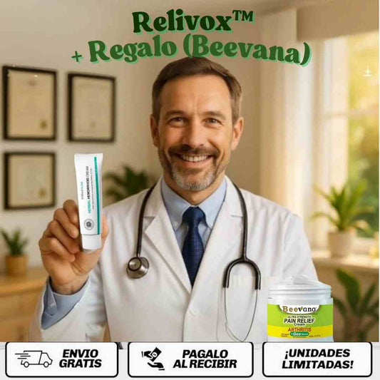 Relivox™ – Alivio natural, cambio real + Regalo Especial (Crema Beevana)