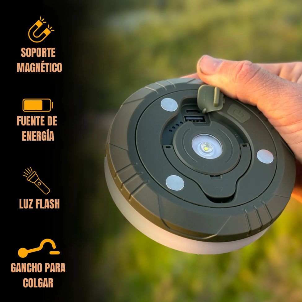4X1 🏕️ Lampara de Camping