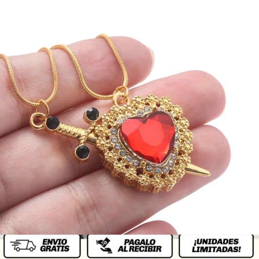 LoveBound™ | El Collar que Une Corazones con Filo de Valentía + Caja de Regalo