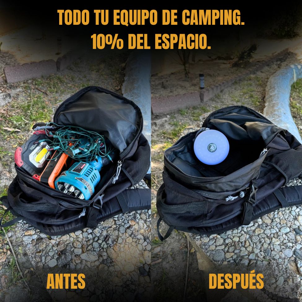 4X1 🏕️ Lampara de Camping