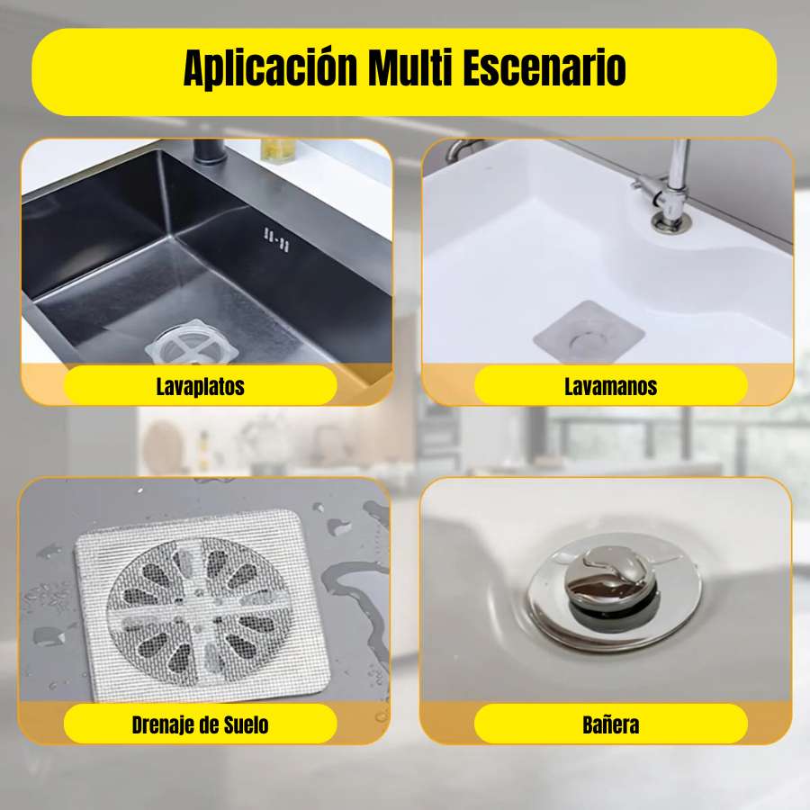 Adhesivos Impermeables para Drenajes x50: ¡Magia Para Tu Hogar!