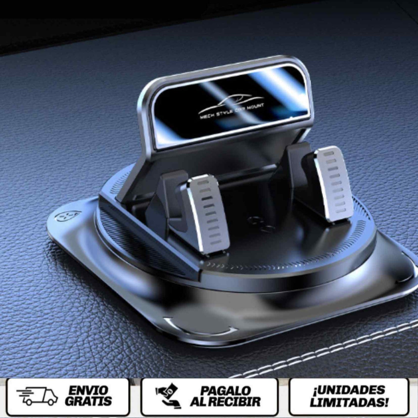 DriveGrip 360° - El soporte de teléfono para coche que te da visibilidad total, seguridad y confort al volante