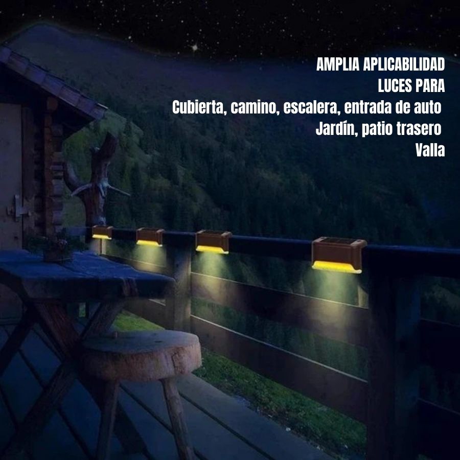Luces solares impermeables para exteriores. ¡Solo por hoy - Recibes 8 - Pagas 4!