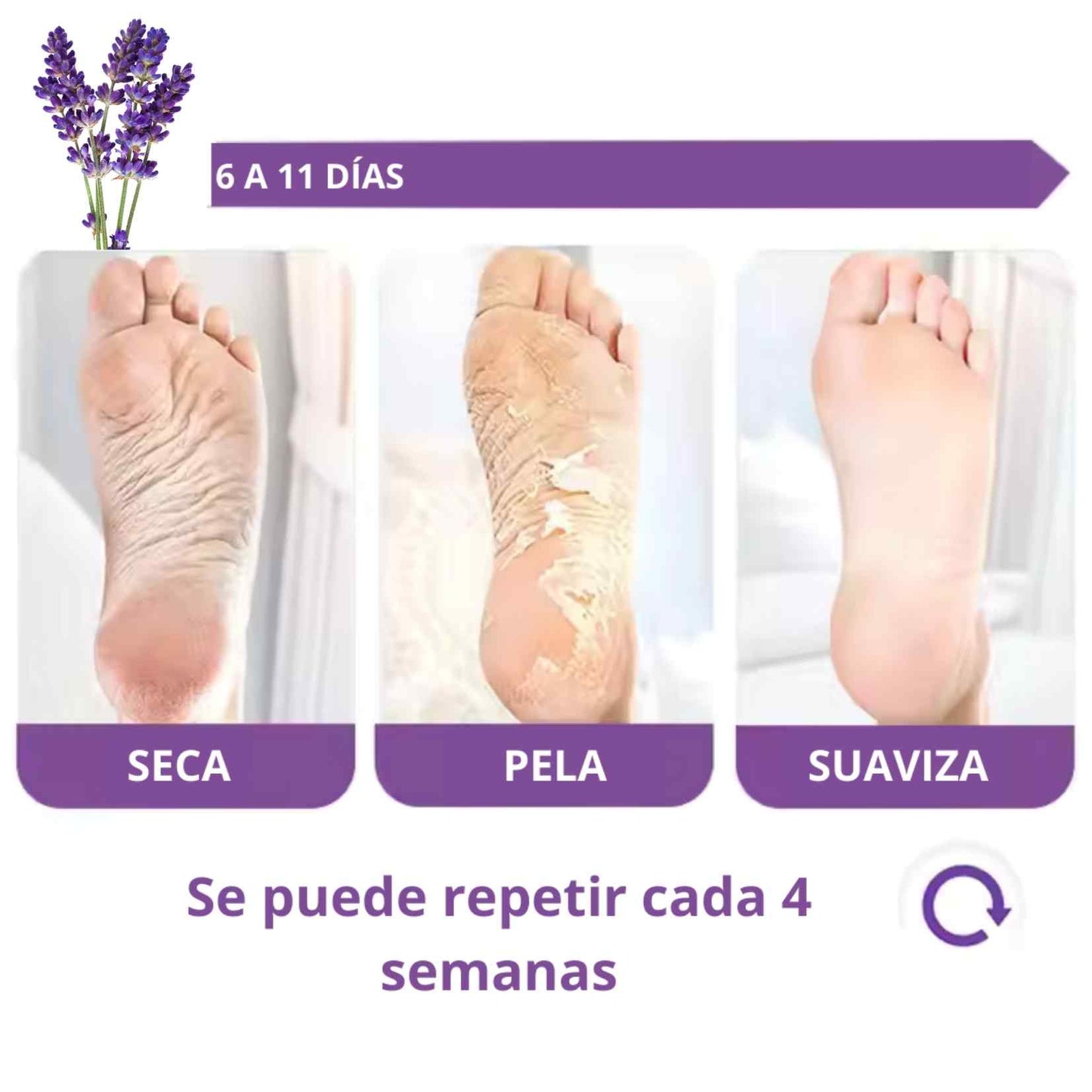 VelvetStep™ - Mascarilla exfoliante que le devuelve la vida a tus pies