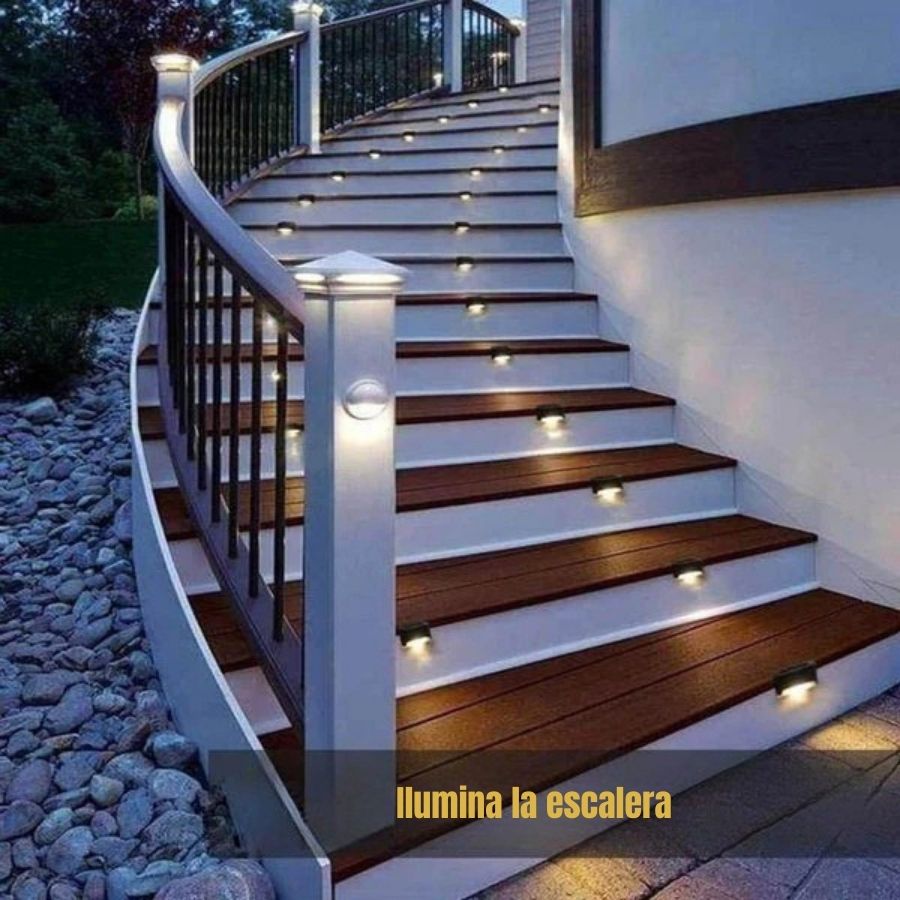 Luces solares impermeables para exteriores. ¡Solo por hoy - Recibes 8 - Pagas 4!