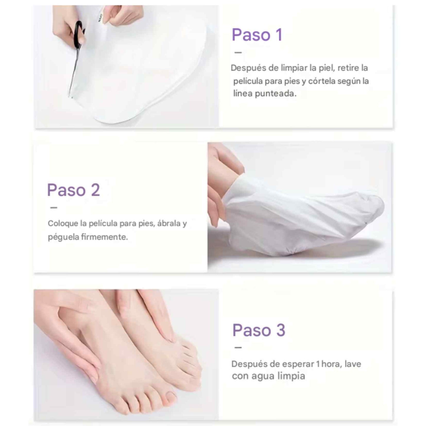 VelvetStep™ - Mascarilla exfoliante que le devuelve la vida a tus pies