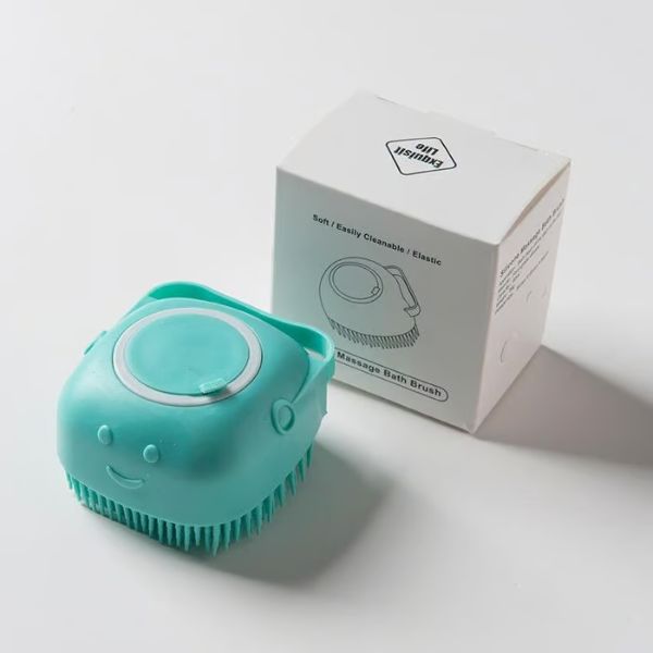 ¡2x1! Baño Mágico PataLimpia 🛁 – El cepillo que hace del baño una experiencia top para tu peludo.