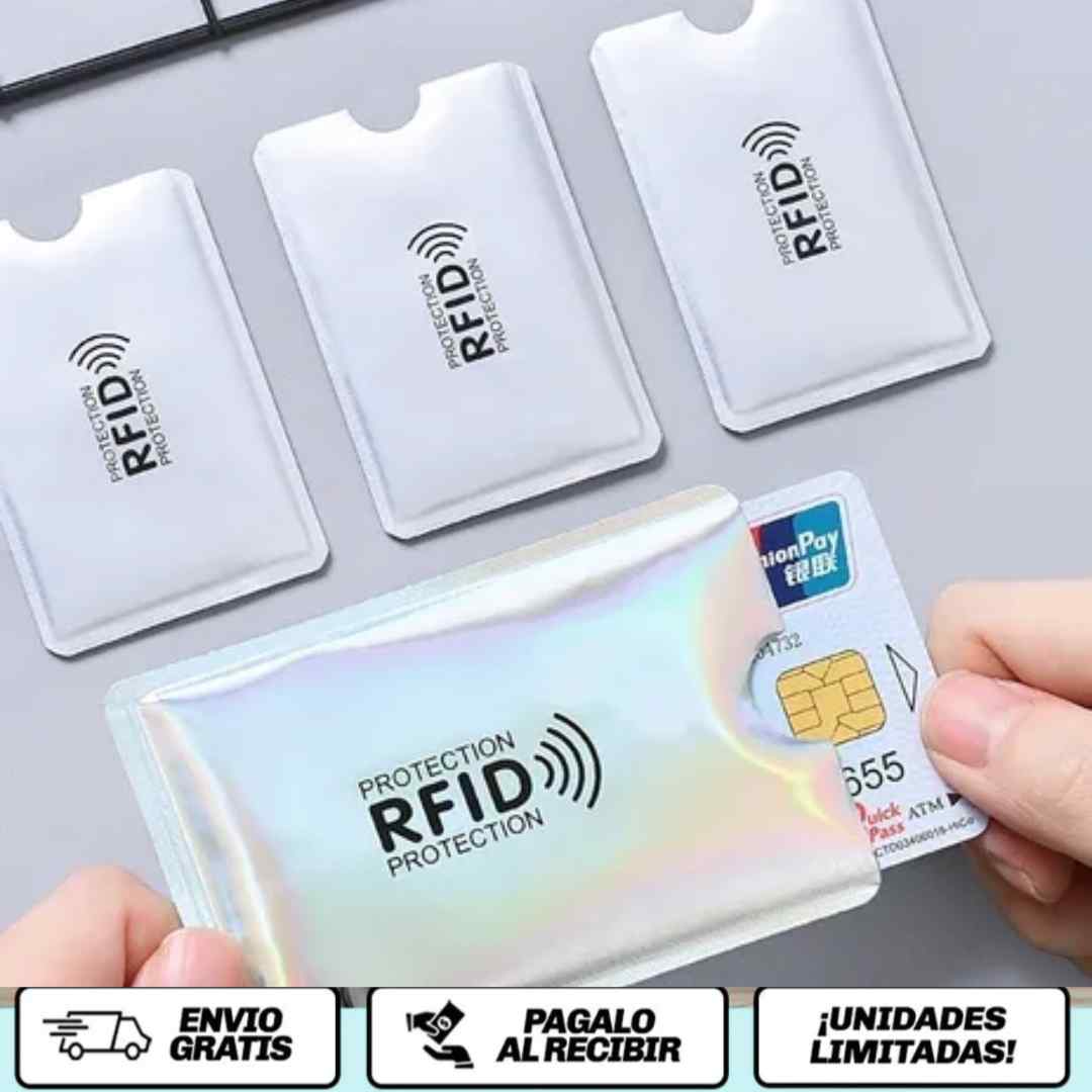 SafeGuard™ Cards X 6 UNDS | Protección Invisible. Seguridad Real.