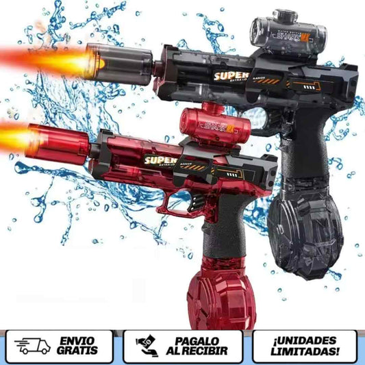 HydroBlaster™ | Pistola Eléctrica de Agua con Luces LED