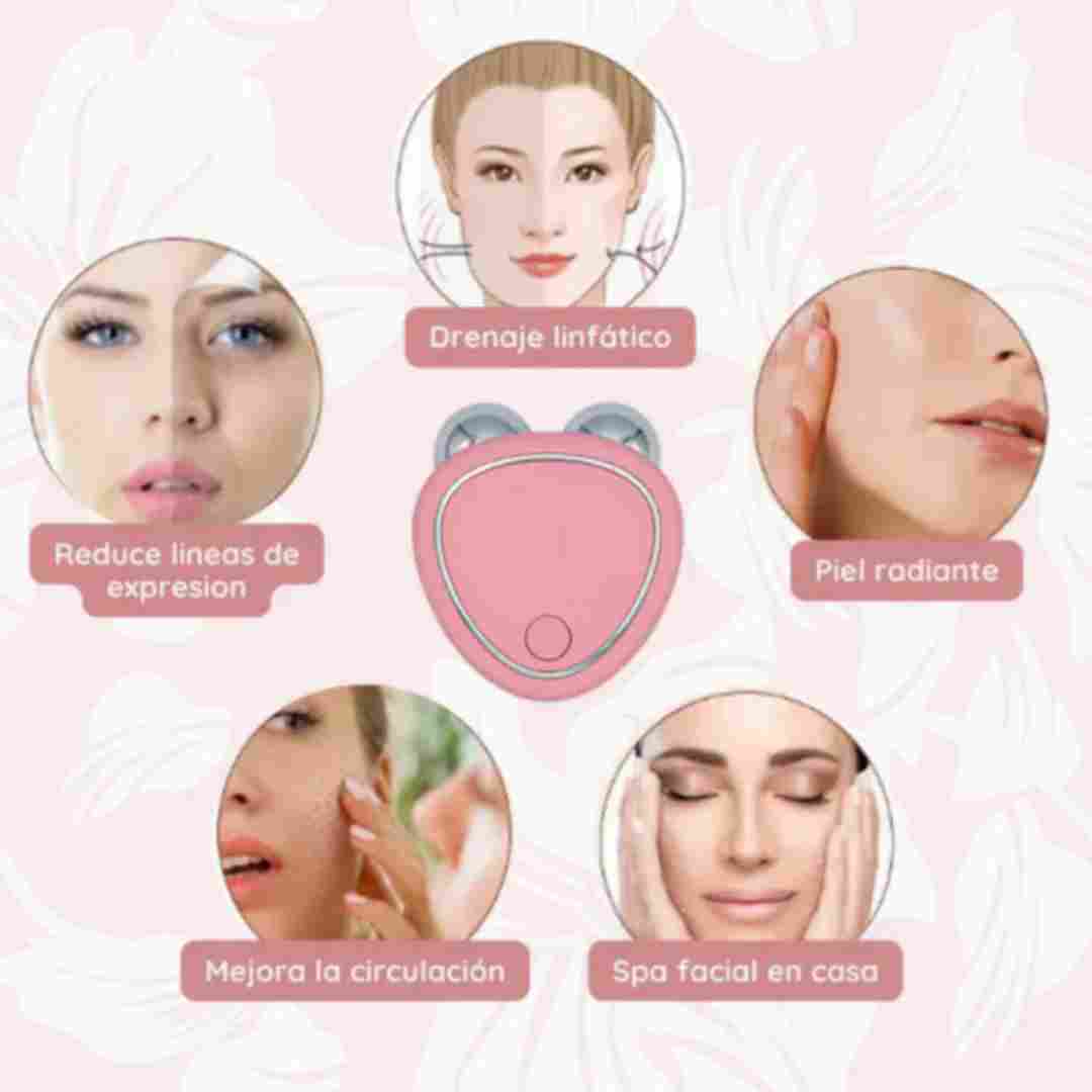 Masajeador Facial con Microcorriente - Tu piel firme y joven