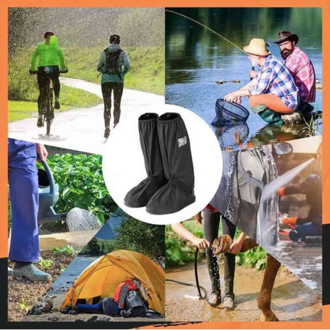 Protege tus Zapatos al Instante: Forros Impermeables y Reutilizables