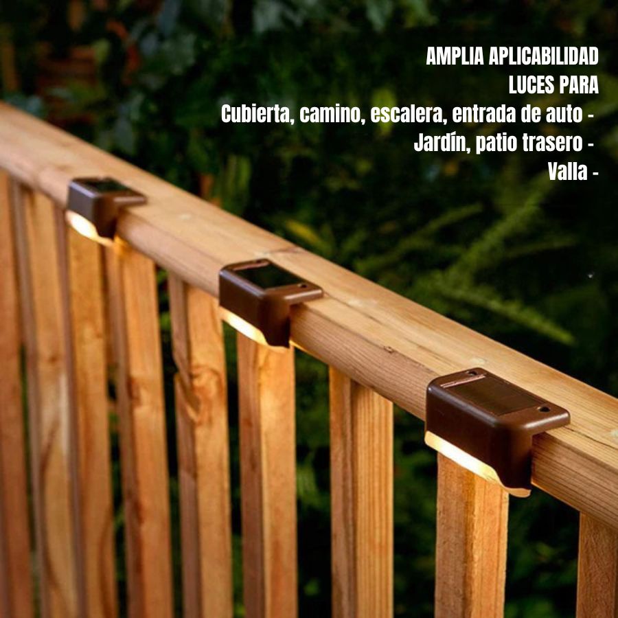 Luces solares impermeables para exteriores. ¡Solo por hoy - Recibes 8 - Pagas 4!