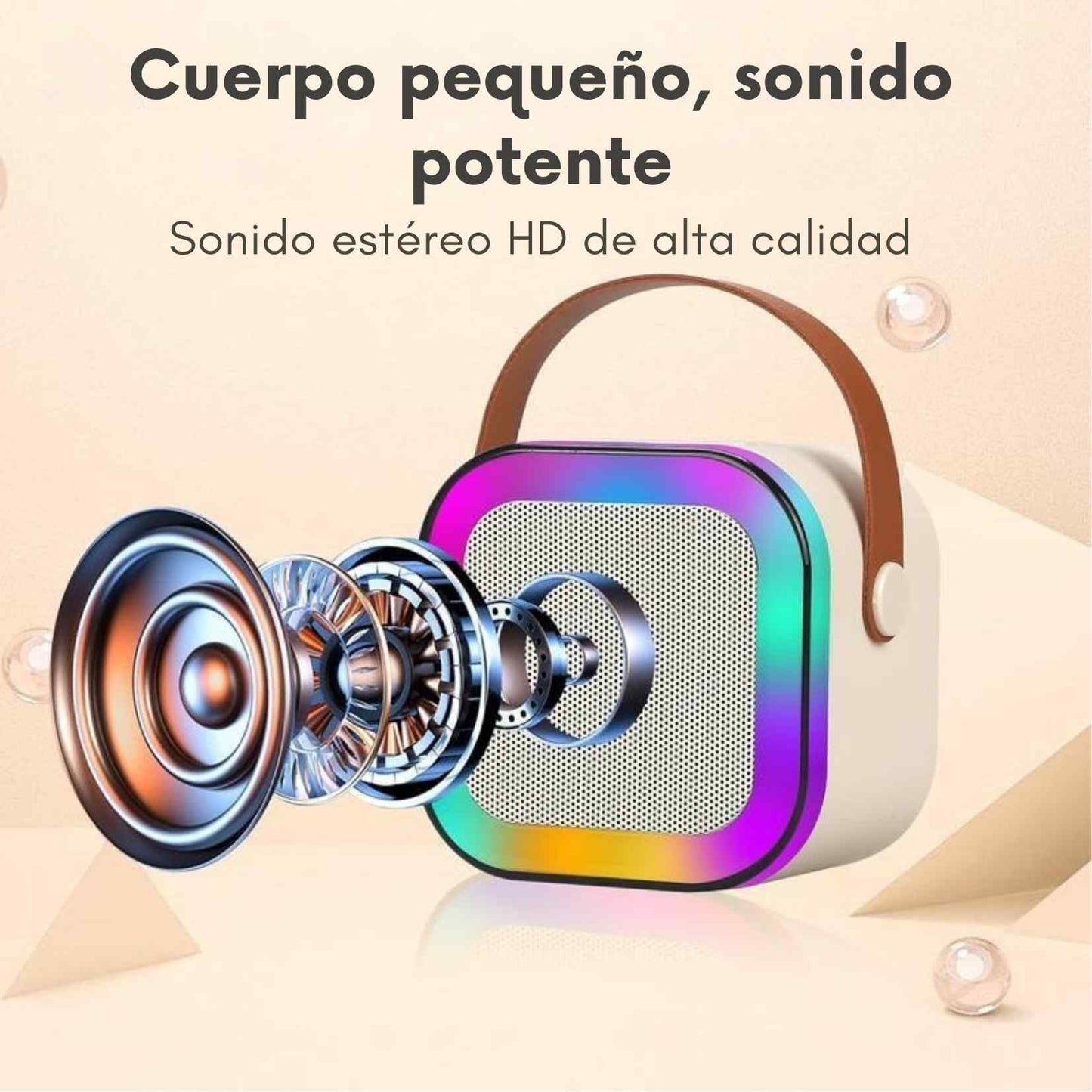 StarBeatz™ El mini karaoke que despierta la voz, la creatividad y la confianza de tus hijos. 🌈🎶