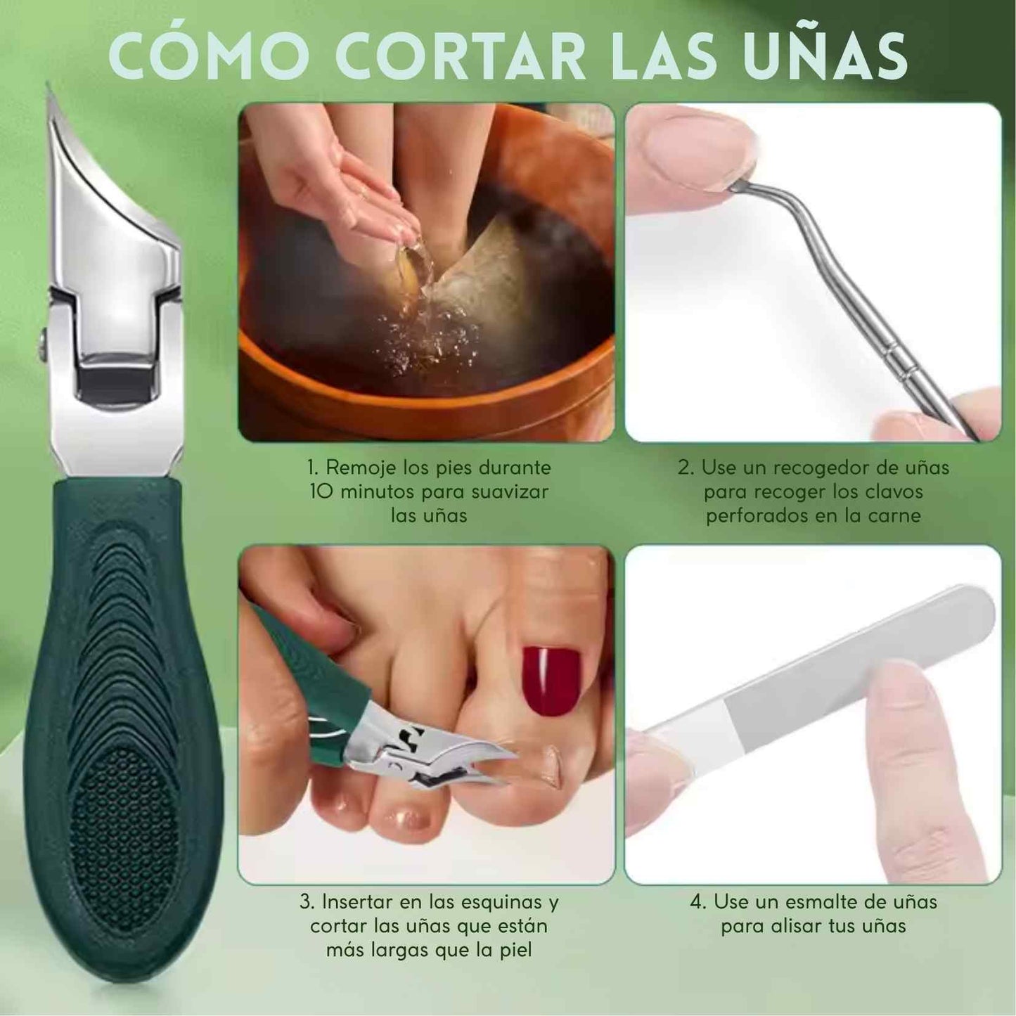 NailRelief PRO™ – El kit podológico que salva tus uñas sin salir de casa