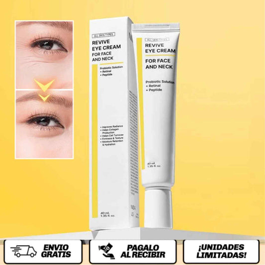 Revitalux Pro+™ - La crema inteligente con probióticos y retinal que despierta tu mirada