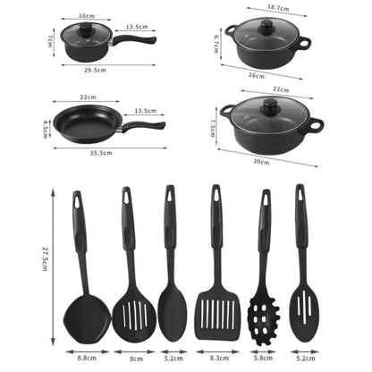 ChefMaster™ Kit 13 - La batería de cocina antiadherente que convierte cualquier receta en una experiencia profesional.