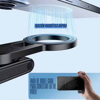 MagniStick™ 360 El palo de selfie magnético que redefine la forma de grabar, crear y capturar momentos.