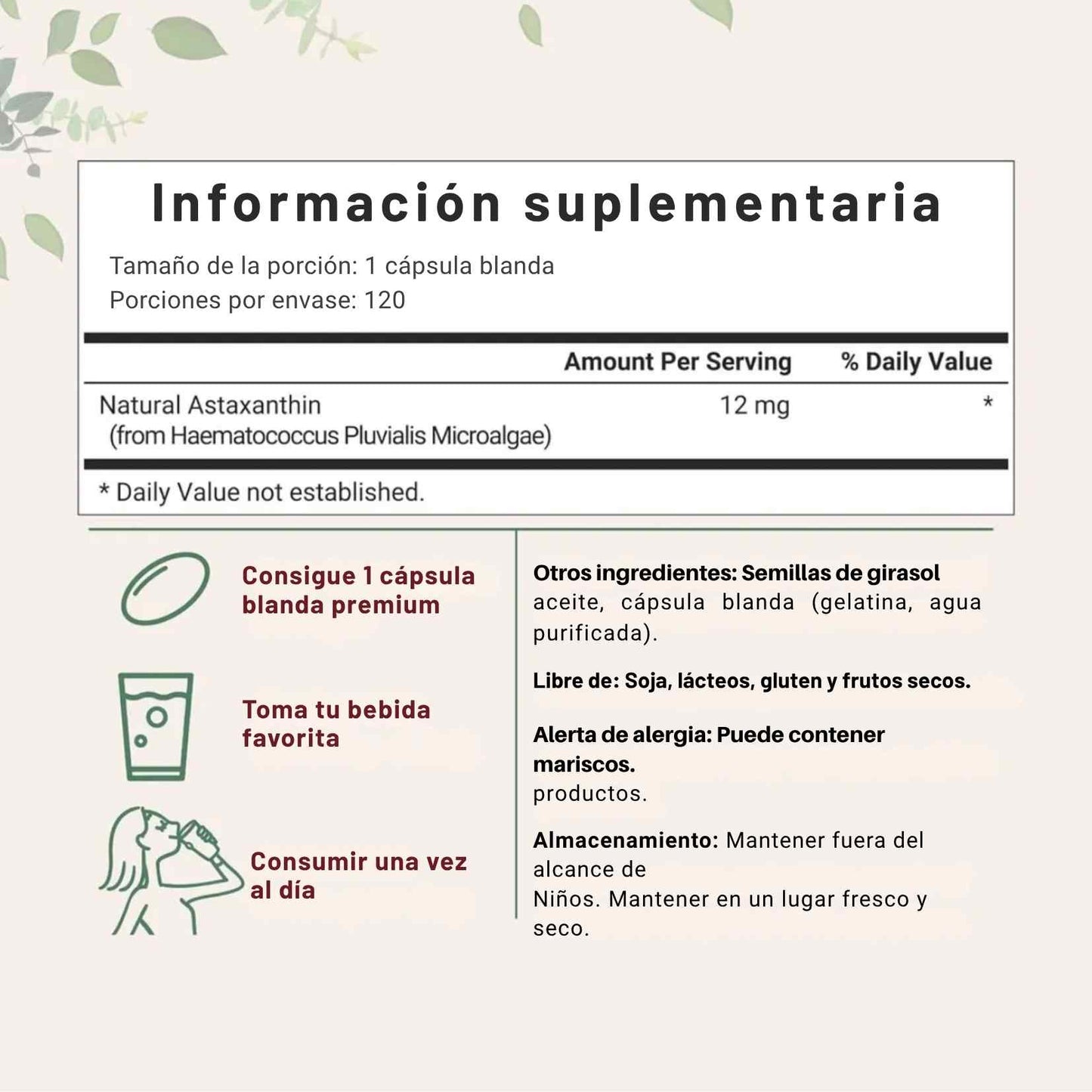 AstraGlow™ El antioxidante más poderoso del planeta para devolverle energía, claridad y brillo natural a tu piel, mente y cuerpo.