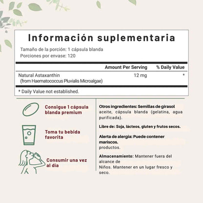 AstraGlow™ El antioxidante más poderoso del planeta para devolverle energía, claridad y brillo natural a tu piel, mente y cuerpo.