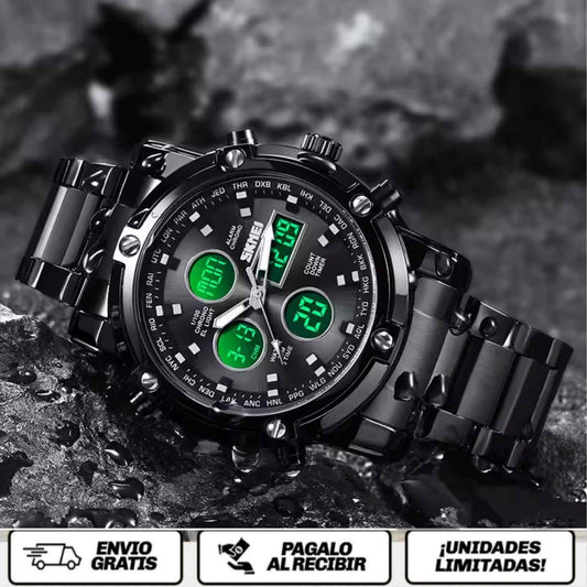 TimeForce X3™ El reloj táctico que impone presencia… sin importar el momento.