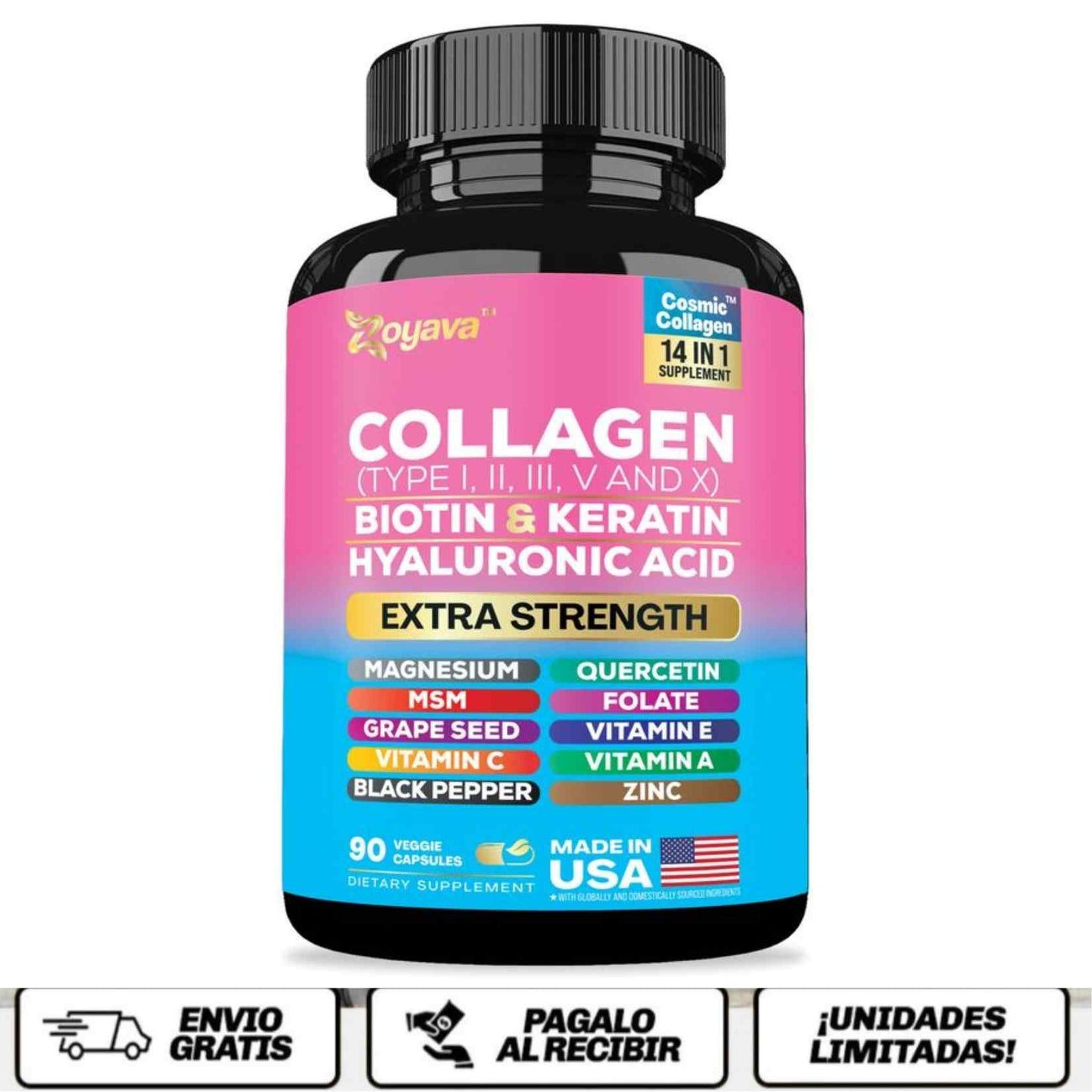DermaGlow Collagen™ El colágeno inteligente que ayuda a tu piel, cabello y confianza a verse mejor desde adentro.