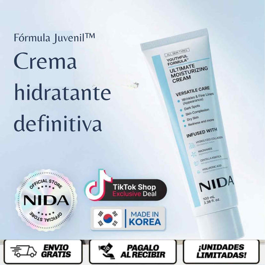 NidaSoft Hydraluxe™ Hidratación profunda que se siente… suavidad que se nota.