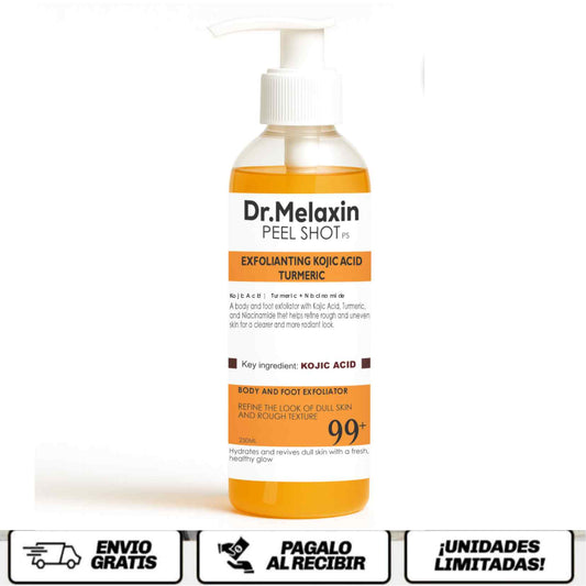 Dr. Melaxin™ El peeling en spray que renueva, suaviza y embellece tu piel en segundos