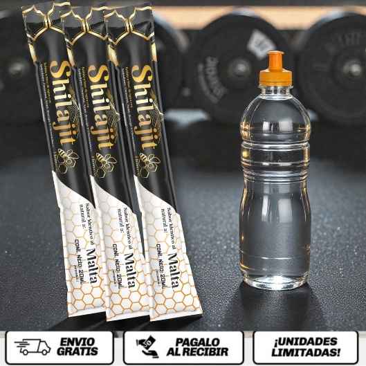 Shilajit Honey x 20™ La dosis diaria que enciende tu energía, enfoque y rendimiento natural.