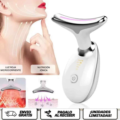 LumiSculpt™ La herramienta facial inteligente que rejuvenece tu piel desde adentro, combina tecnología LED, EMS para un lifting visible sin agujas, sin dolor y sin filtros.