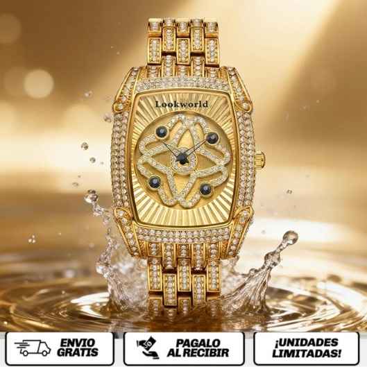 DiamondEmpire™ El reloj que grita lujo… sin decir una palabra.