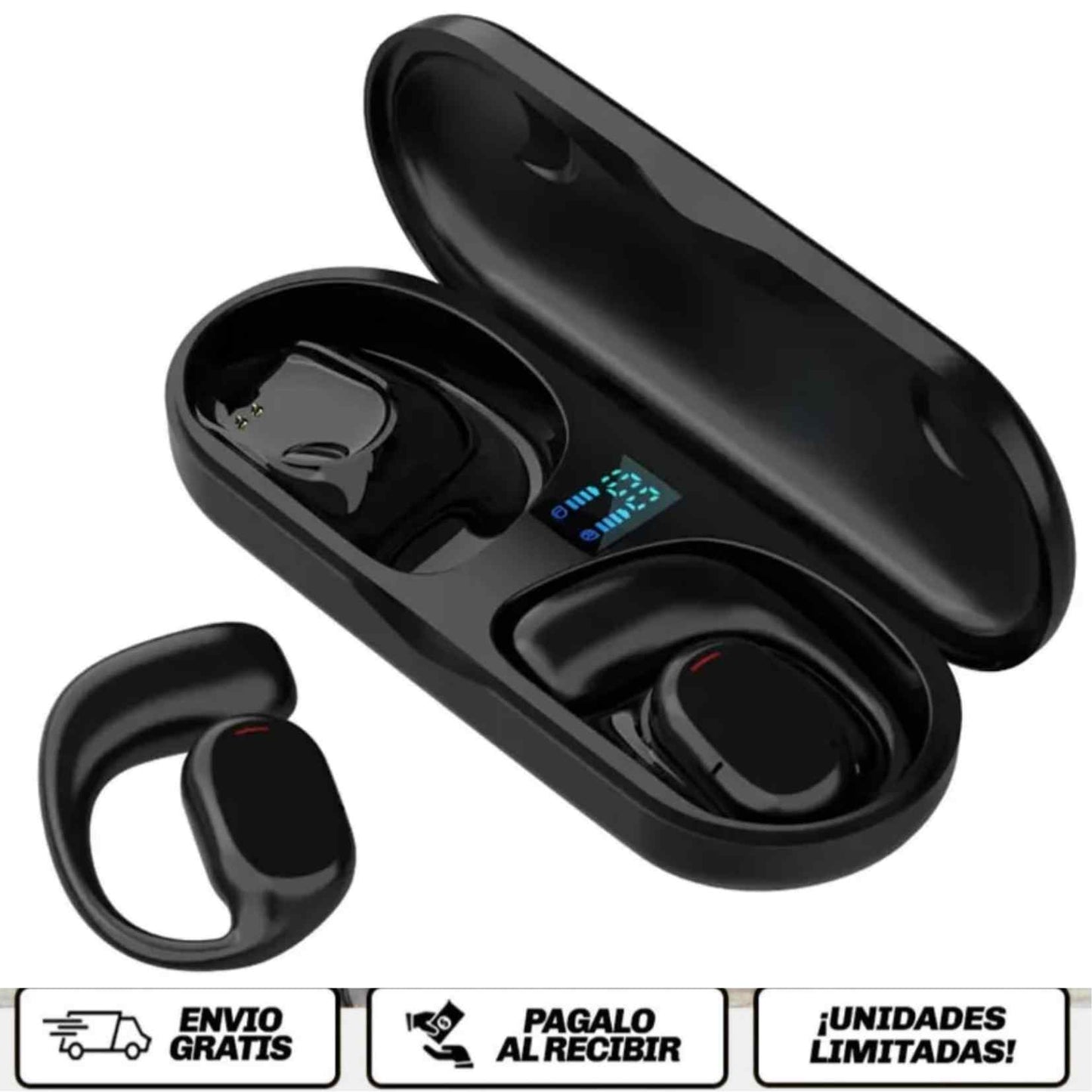 OpenBeat™ Air Pro  Escucha tu música sin aislarte del mundo.