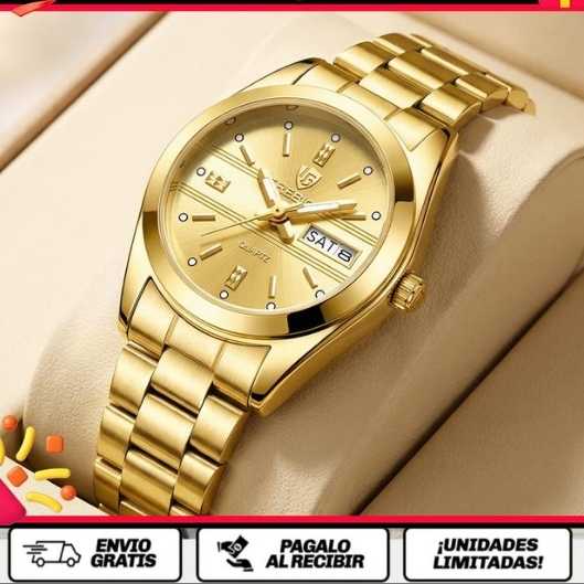 GoldenMuse™ El reloj elegante que parece de lujo… sin pagar una fortuna.