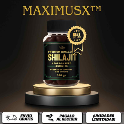 MaximusX™ Gomas - La fórmula definitiva para reactivar tu deseo, tu energía y tu confianza.