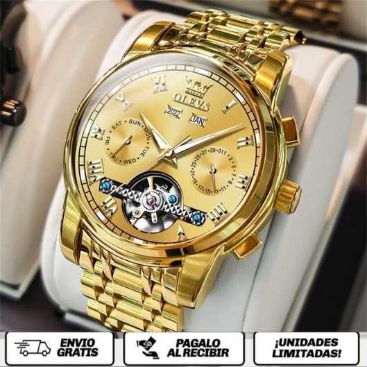 ChronoRoyal™ Automatic El reloj que no solo marca la hora… marca tu nivel.