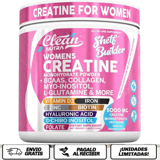 Women´s Creatine™ Todo lo que necesitas en un solo producto