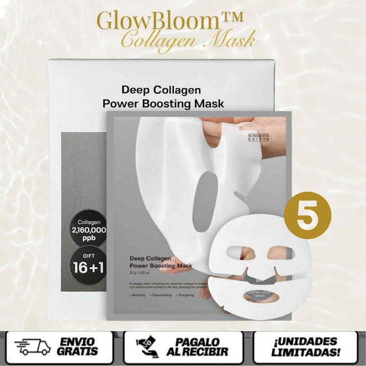GlowBloom™ x 5 UNDS - El ritual coreano que transforma tu piel - firmeza, hidratación y glow inmediato.