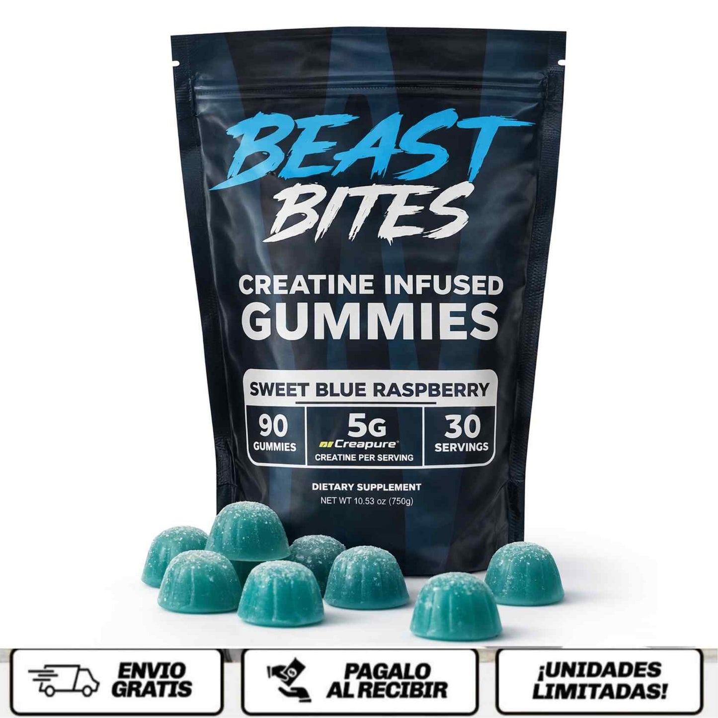 Beast Bites™ Fuerza diaria, sin complicaciones.