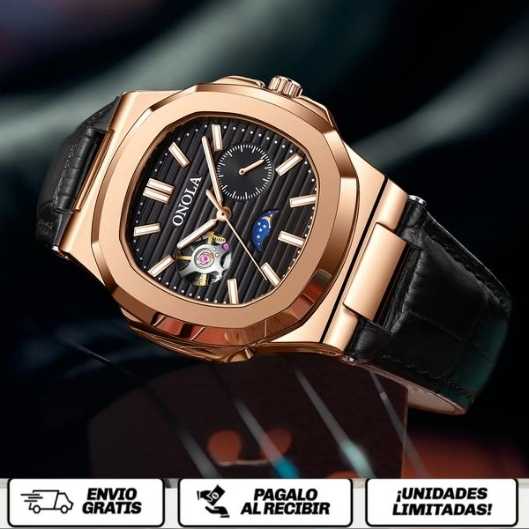 LuxeOrbit Automatic™ El reloj que parece de lujo… pero juega en otra liga de precio.