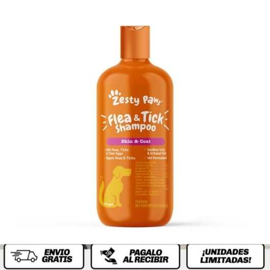 FleaZero Defense™ La limpieza que elimina TODO… desde el primer baño.