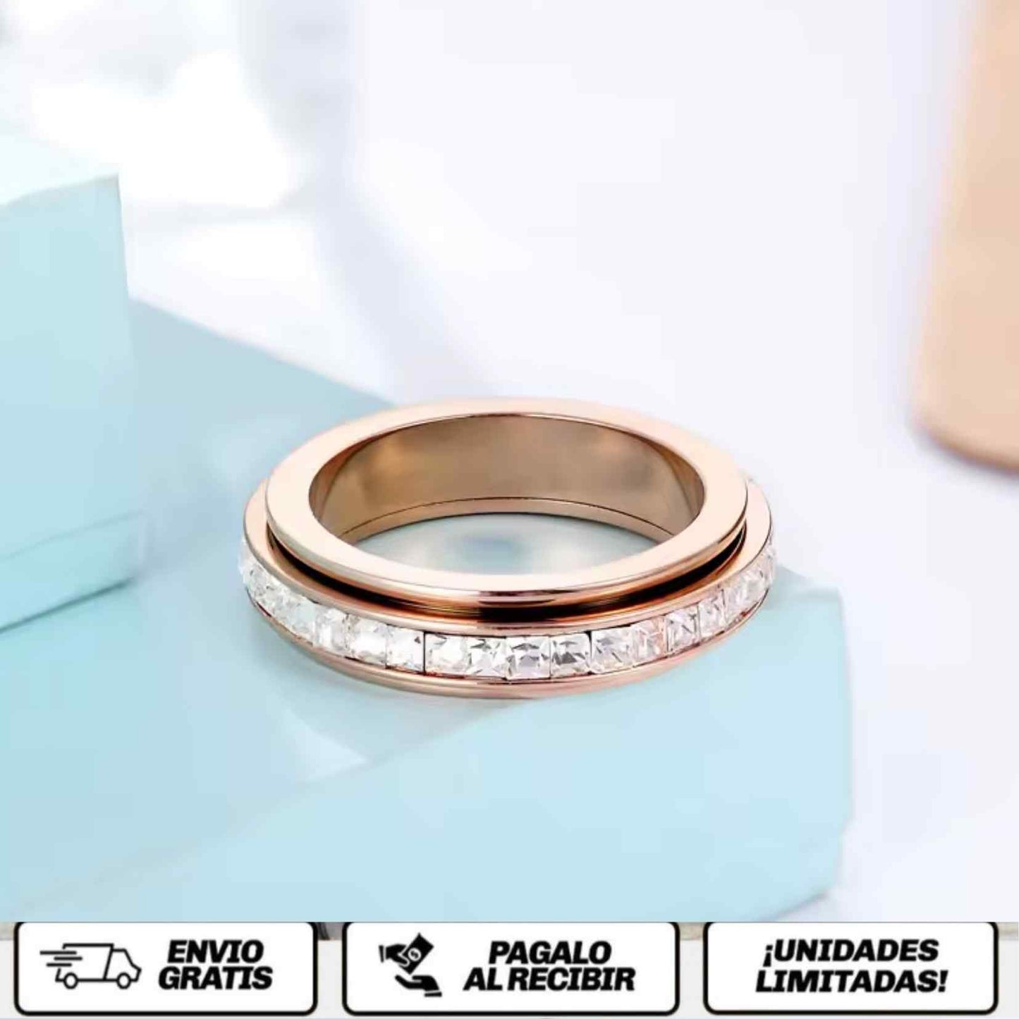 CalmiSpin Aura™  El anillo que calma tu mente… sin que nadie lo note